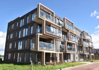 Project Op-maat-gemaakte balkonhekken voor project in Voorhout