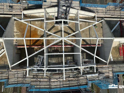 Dakconstructie Catharina toren Zaandam