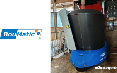 Plaatsing Boumatic Shuttle Eco voerrobot