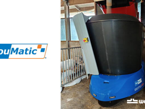 Plaatsing Boumatic Shuttle Eco voerrobot