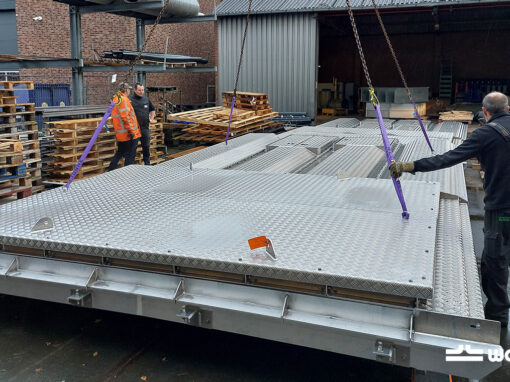 Project aluminium damwandafdekkingen RWZI