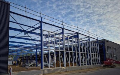 Staalconstructie voor WN Kozijnen & prefabwanden