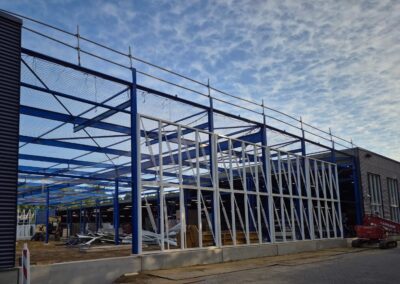 Staalconstructie voor WN Kozijnen & prefabwanden