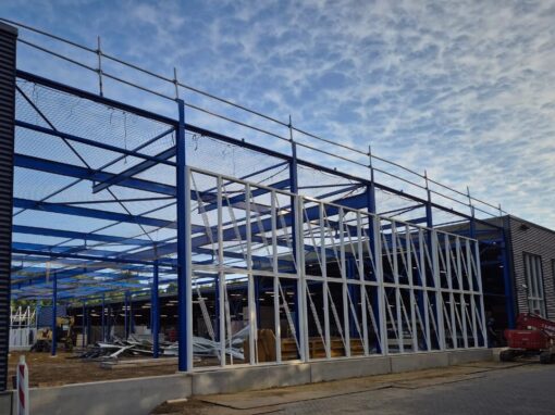 Staalconstructie voor WN Kozijnen & prefabwanden